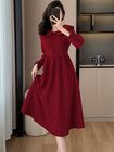 Vestido Midi de Manga