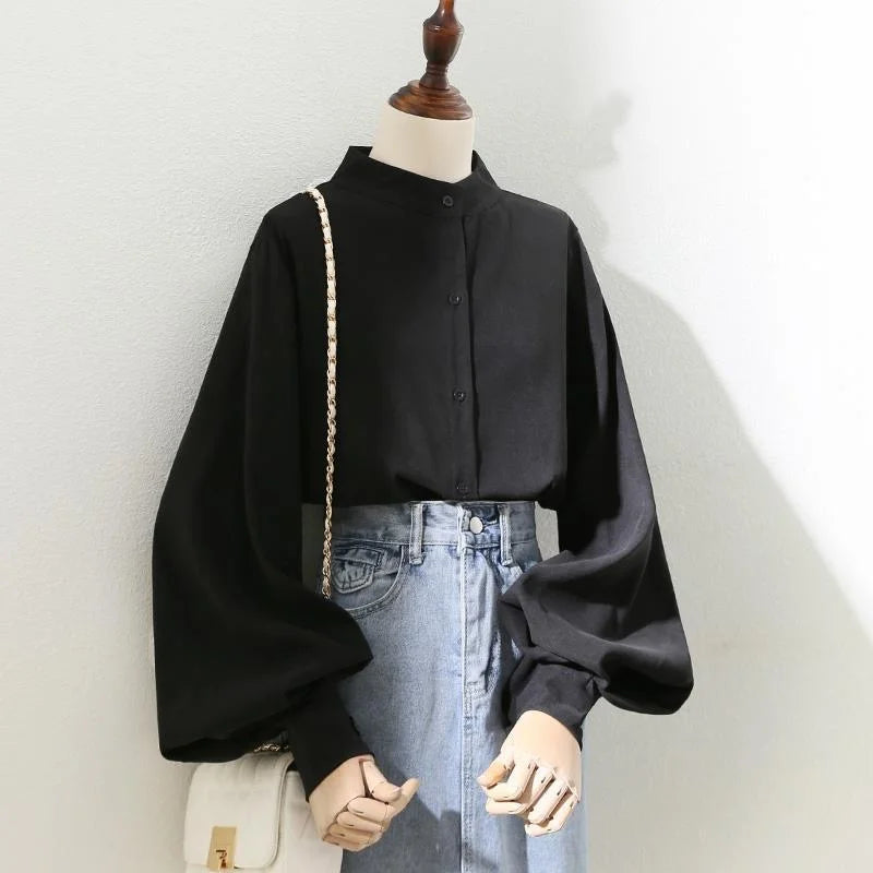 Blusa Manga Lanterna