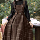 Vestido Xadrez Vintage
