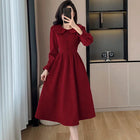 Vestido Midi de Manga
