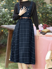 Vestido Xadrez Vintage