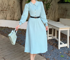 Vestido Midi Azul