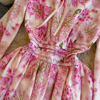 Vestido Longo Manga Bufante