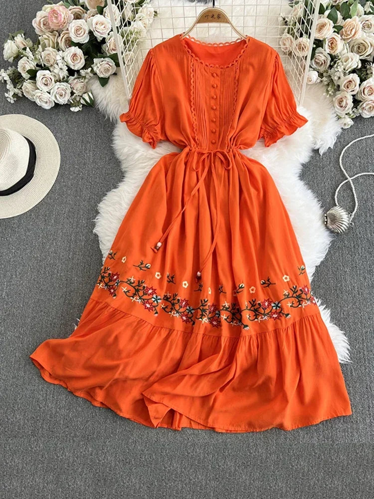 Vestido Fleurs
